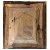 Victorian Portrait of Susan Corrigan in Ornate Gold Gilt Frame