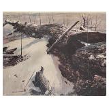 Gerhard CF Miller Signed and Numbered 210/500 Limited Edition Print with Distressed Frame