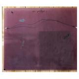 Gerhard CF Miller Signed and Numbered 210/500 Limited Edition Print with Distressed Frame