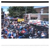 Panoramic Framed Print of Sturgis Motorcycle Rally Main Street, Sturgis, South Dakota