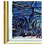 Framed Starry Night Print by Gallery Service