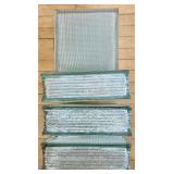 Set of 4 Vintage Glass Blocks for Masonry or Decorative Use #2