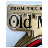 Pair of 1991 Old Milwaukee Genuine Draft Beer Signs (Lighting Components Missing)