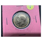 1911 British Gold Sovereign Coin 0.2354 Oz. of Gold