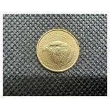 2022  $5.00 Gold Eagle (1/10 Ounce) of .999 Gold