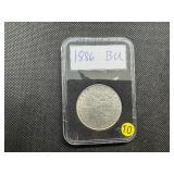 1886 Morgan Silver Dollar Marked BU When Purchased