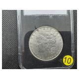 1886 Morgan Silver Dollar Marked BU When Purchased