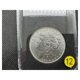 1889 Morgan Silver Dollar Marked UNC When Purchased