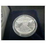 Better Date Beautiful 1994 Proof American Silver Eagle, Original Mint Case w/COA - PCGS Price Guide for a PF-69 is $130, PF-70 is $900