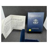 Beautiful 2006-W Proof American Silver Eagle in Original Mint Case w/COA - PCGS Price Guide for a PF-69 is $101