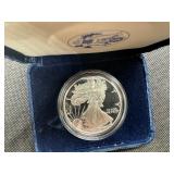 Beautiful 2006-W Proof American Silver Eagle in Original Mint Case w/COA - PCGS Price Guide for a PF-69 is $101