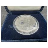 Beautiful 2006-W Proof American Silver Eagle in Original Mint Case w/COA - PCGS Price Guide for a PF-69 is $101