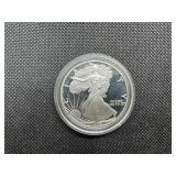 Proof First Year of Issue 1986-S American Silver Eagle in Plastic Case PCGS Price Guide for a PF-69 is $129, PF-70 is $375