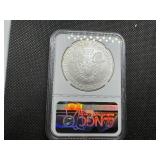 2004 1 Oz. Silver American Eagle NGC MS69 - NGC Price Guide is $65