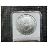 2007 1 Oz. Silver American Eagle NGC MS69  Early Releases