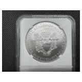 2008 1 Oz. Silver American Eagle NGC MS69