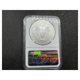 2009 1 Oz. Silver American Eagle NGC MS69