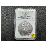2010 1 Oz. Silver American Eagle NGC MS70  Early Releases - Perfect Grade!