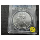 2011 1 Oz. Silver American Eagle PCGS MS70  25th Anniv. Set - Perfect Grade!