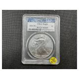 2014-W 1 Oz. Silver American Eagle PCGS MS69