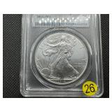 2014-W 1 Oz. Silver American Eagle PCGS MS69