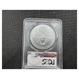 2014-W 1 Oz. Silver American Eagle PCGS MS69