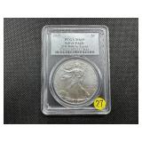 2015 1 Oz. Silver American Eagle PCGS MS69  2015 Holiday Season
