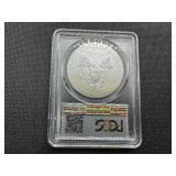 2015 1 Oz. Silver American Eagle PCGS MS69  2015 Holiday Season