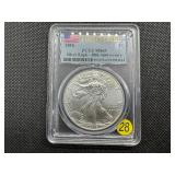 2016 1 Oz. Silver American Eagle PCGS MS69  30th Anniv. - PCGS Price Guide is $72