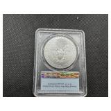 2018 1 Oz. Silver American Eagle PCGS MS69 First Strike