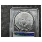 2018 1 Oz. Silver American Eagle PCGS MS69 First Strike