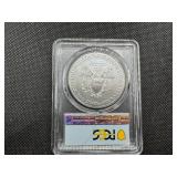 2020 1 Oz. Silver American Eagle PCGS MS70 - Perfect Grade!