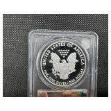 2010-W Proof  Silver American Eagle PCGS PR70DCAM  - Perfect Grade!  - PCGS Price Guide is $90