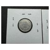 Two Seated Liberty Dimes - 1875 Marked XF and 1891 Marked G-4 - Greysheet Wholesale Value for Both is $36