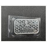 2023 BU Stacks & Bowers 1 Oz. Silver Bar