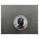2020 BU Canadian 1 Oz. .9999 Silver Maple Leaf Coin