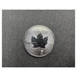 2020 BU Canadian 1 Oz. .9999 Silver Maple Leaf Coin