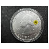 2013 America The Beautiful 5 Oz. .999 Silver Commemorative Fort McHenry Coin