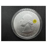 2013 America The Beautiful 5 Oz. .999 Silver Commemorative Fort McHenry Coin