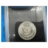 GSA Uncirculated 1882 Carson City Morgan Dollar with Original Box and Certiicate