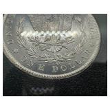 GSA Uncirculated 1882 Carson City Morgan Dollar with Original Box and Certiicate