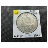 1878 7TF Rev. 78 Morgan Silver Dollar Marked XF/AU When Purchased