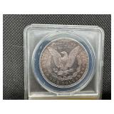 1882 Morgan Silver Dollar ANACS MS62 Attractively Purple Toned