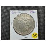 Semi Key Date 1883-CC Morgan Silver Dollar Marked AU When Purchased