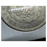 Semi Key Date 1883-CC Morgan Silver Dollar Marked AU When Purchased