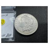 1884 Morgan Silver Dollar Marked Choice/BU When Purchased
