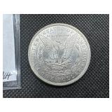 1884 Morgan Silver Dollar Marked Choice/BU When Purchased