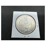 1886 Morgan Silver Dollar Marked 63 When Purchased - Nice Mint Luster!!