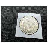 1887 Morgan Silver Dollar Marked 64+ When Purchased - Nice Mint Luster!!