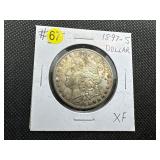 1897-S Morgan Silver Dollar Marked XF When Purchased